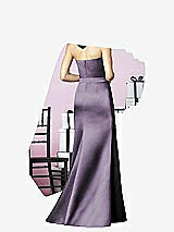 Rear View Thumbnail - Lavender After Six Bridesmaids Style 6628