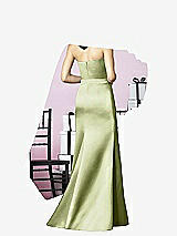Rear View Thumbnail - Mint After Six Bridesmaids Style 6628