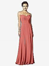 Front View Thumbnail - Coral Pink After Six Bridesmaids Style 6639