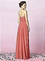 Rear View Thumbnail - Coral Pink After Six Bridesmaids Style 6639