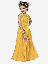 Front View Thumbnail - NYC Yellow Flower Girl Style FL4033
