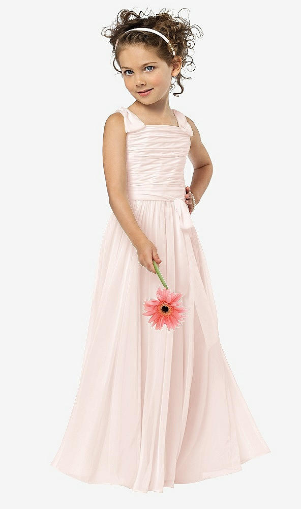 Front View - Blush Flower Girl Style FL4033