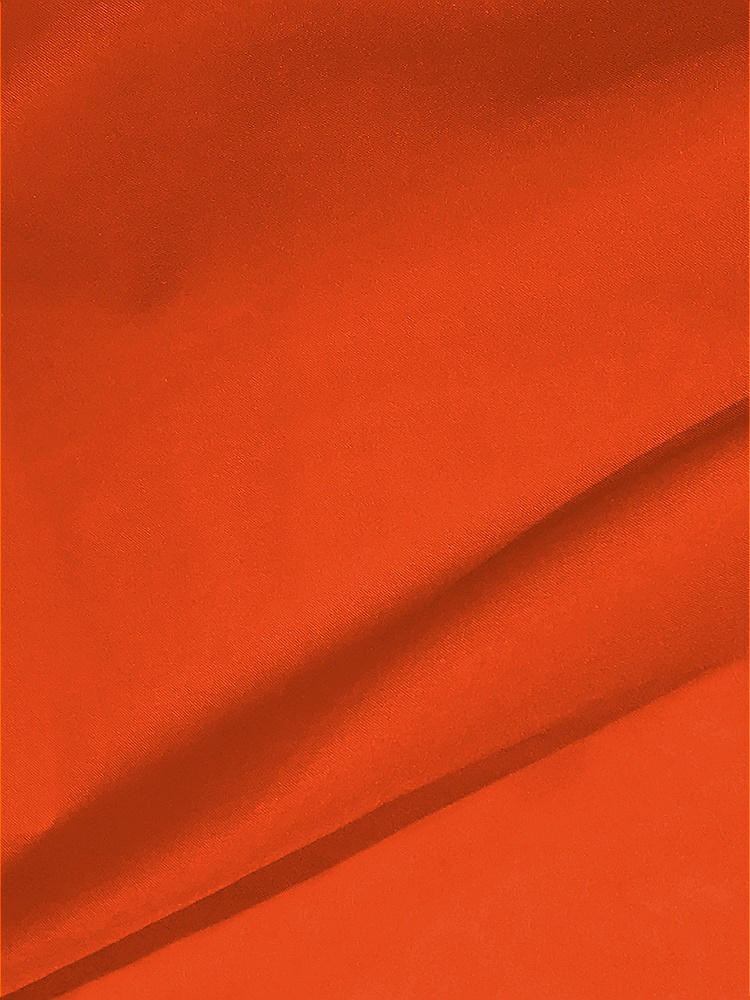 Front View - Tangerine Tango Matte Lining Fabric by the Yard