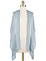 Front View Thumbnail - Mist Sheer Crepe Stole