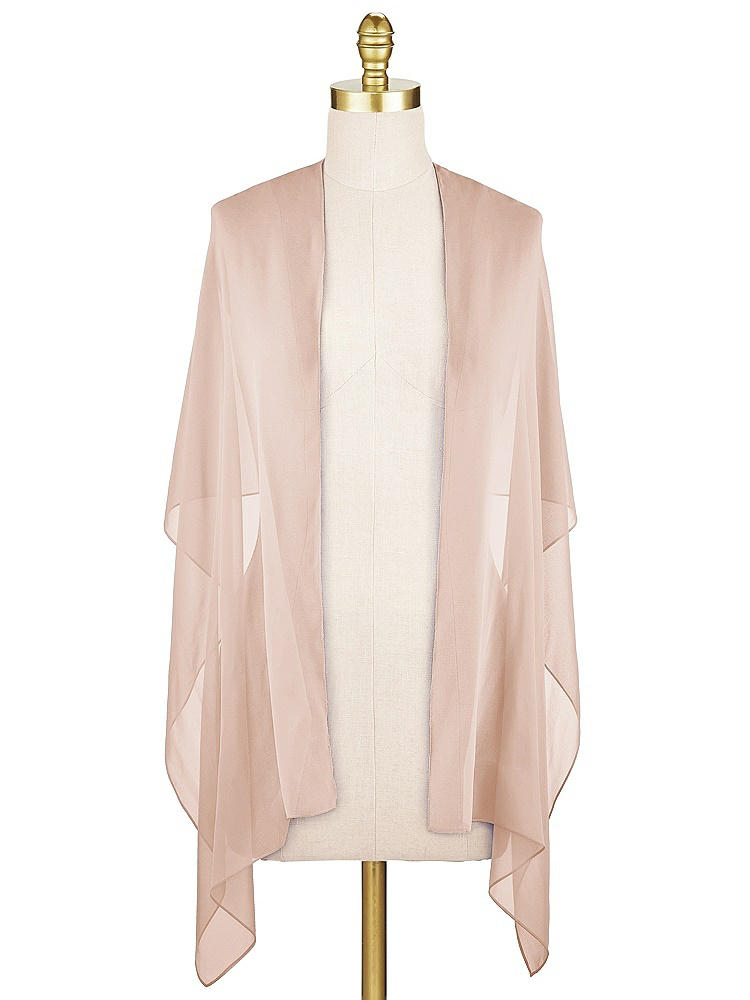 Front View - Cameo Lux Chiffon Stole