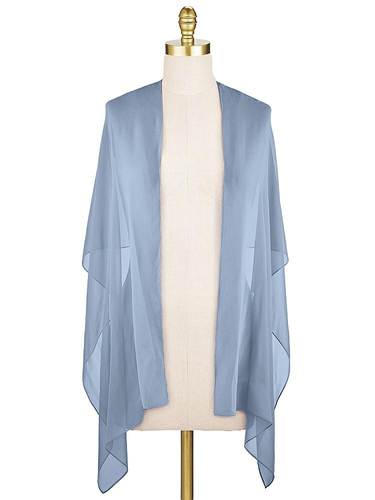 Front View - Cloudy Lux Chiffon Stole