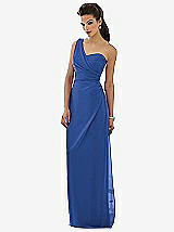 Front View Thumbnail - Classic Blue After Six Bridesmaid Dress 6646