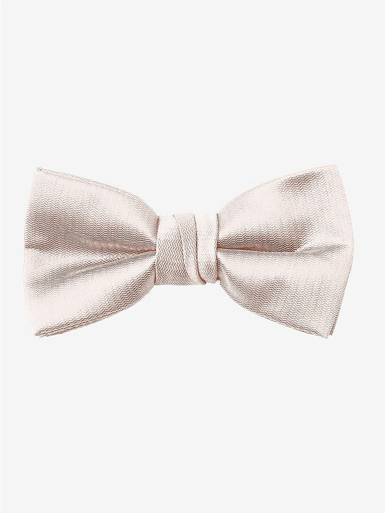 Front View - Pearl Pink Yarn-Dyed Boy's Bow Tie by After Six