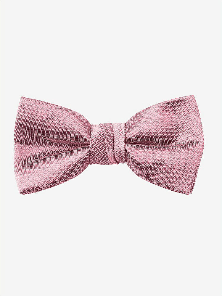 Front View - Carnation Yarn-Dyed Boy's Bow Tie by After Six