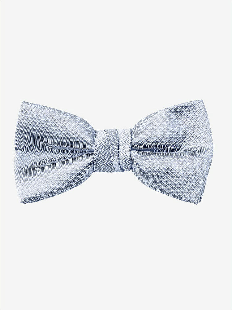 Front View - Sky Blue Yarn-Dyed Boy's Bow Tie by After Six