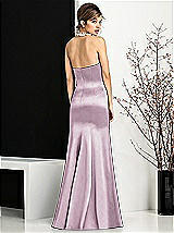 Rear View Thumbnail - Suede Rose After Six Bridesmaids Style 6673