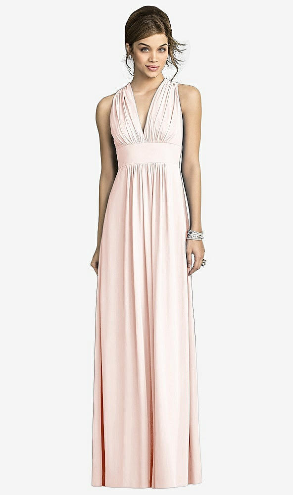 Front View - Blush After Six Bridesmaids Style 6680