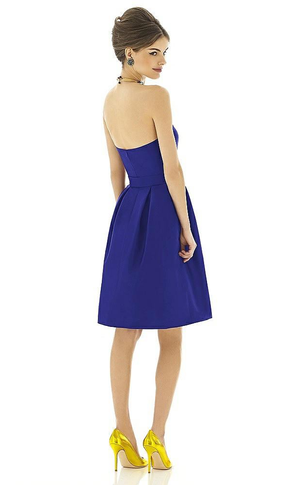 Back View - Electric Blue Alfred Sung Style D620