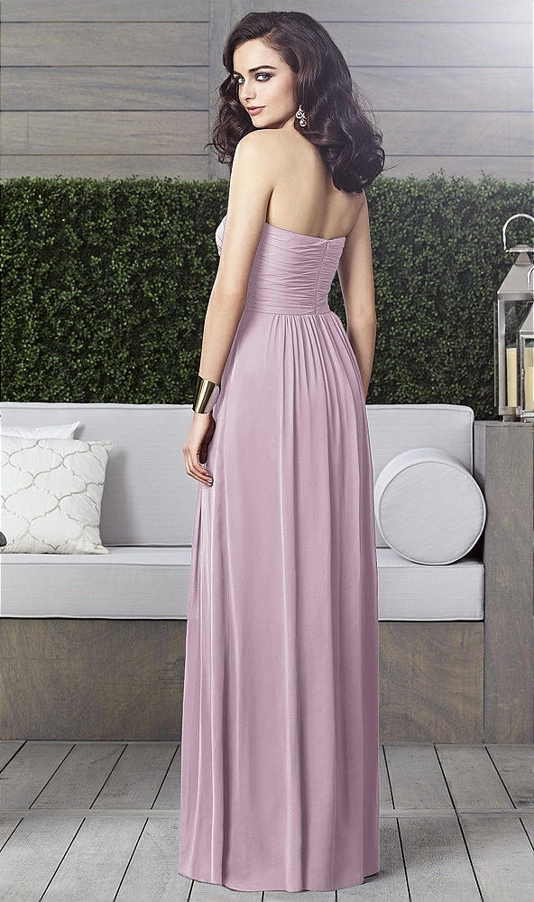 Back View - Suede Rose Dessy Collection Style 2910