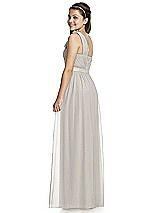 Rear View Thumbnail - Oyster Junior Bridesmaid Dress JR526
