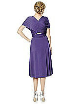 Alt View 2 Thumbnail - Regalia - PANTONE Ultra Violet Twist Wrap Convertible Cocktail Dress