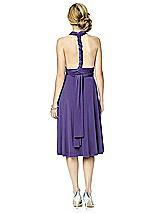 Alt View 4 Thumbnail - Regalia - PANTONE Ultra Violet Twist Wrap Convertible Cocktail Dress