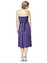 Alt View 6 Thumbnail - Regalia - PANTONE Ultra Violet Twist Wrap Convertible Cocktail Dress