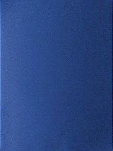 Front View Thumbnail - Classic Blue Satin Twill Fabric by the Yard