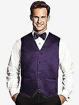 Front View Thumbnail - Concord Matte Satin Tuxedo Vests by After Six