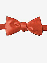 Front View Thumbnail - Spice Matte Satin Bow Ties by After Six