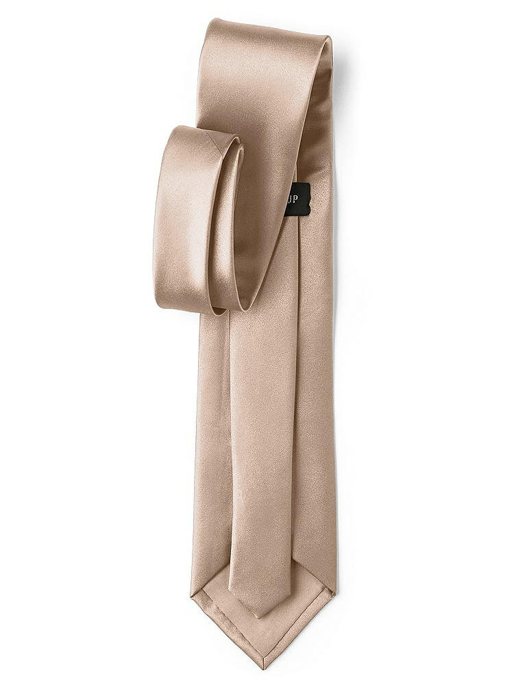 Back View - Topaz Matte Satin Neckties by After Six