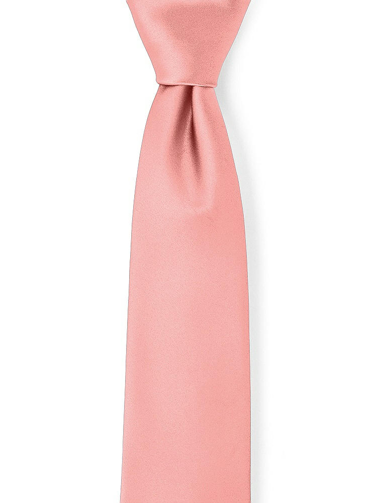 Front View - Apricot Matte Satin Neckties by After Six