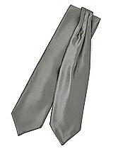 Front View Thumbnail - Charcoal Gray Matte Satin Cravats by After Six