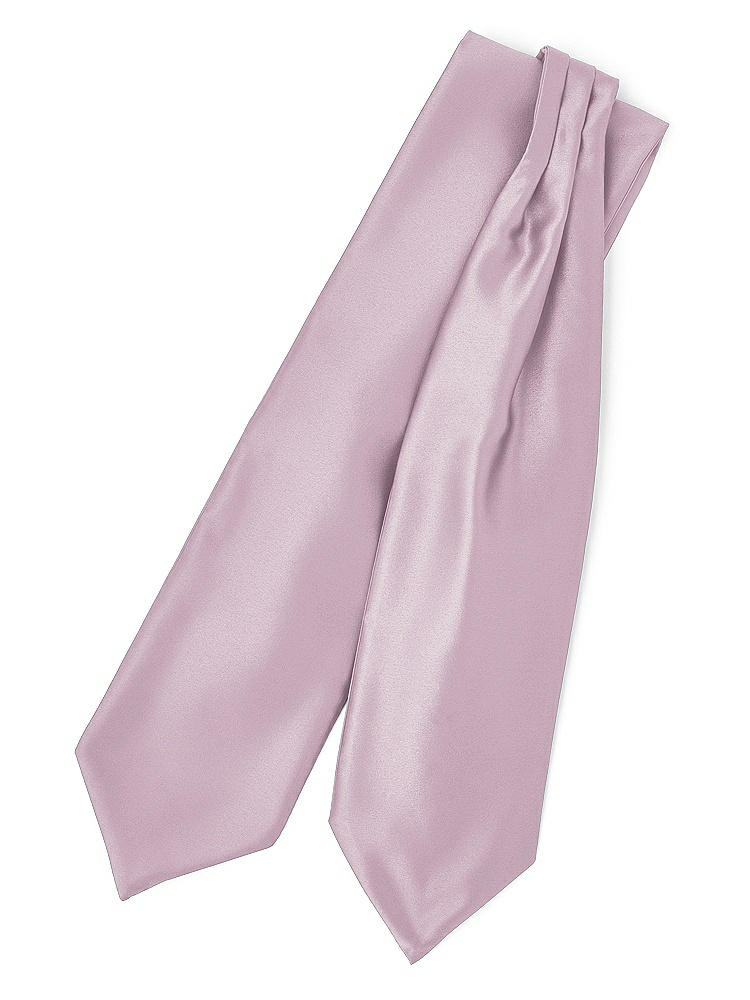 Front View - Suede Rose Matte Satin Cravats by After Six