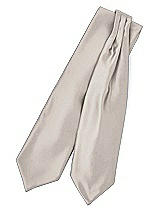 Front View Thumbnail - Taupe Matte Satin Cravats by After Six