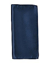 Front View Thumbnail - Midnight Navy Matte Satin Pocket Squares by After Six