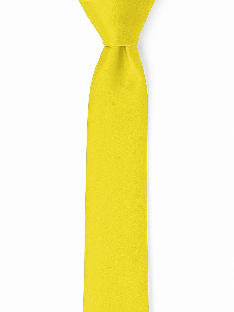 Front View - Citrus Matte Satin Narrow Ties by After Six