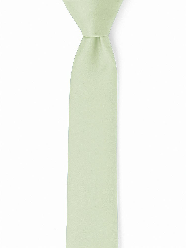 Front View - Limeade Matte Satin Narrow Ties by After Six