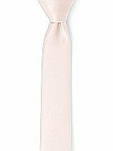 Front View Thumbnail - Blush Matte Satin Narrow Ties by After Six