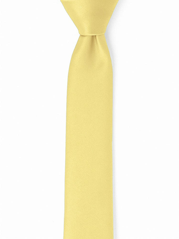 Front View - Sunflower Matte Satin Narrow Ties by After Six