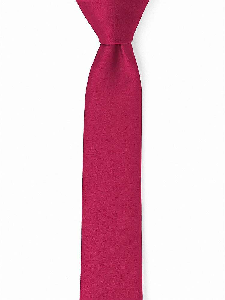 Front View - Valentine Matte Satin Narrow Ties by After Six