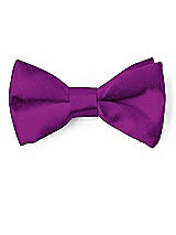 Front View Thumbnail - Dahlia Matte Satin Boy's Clip Bow Tie by After Six