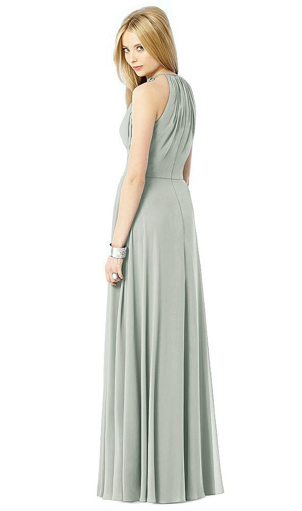 Back View - Willow Green After Six Bridesmaid Dress 6704