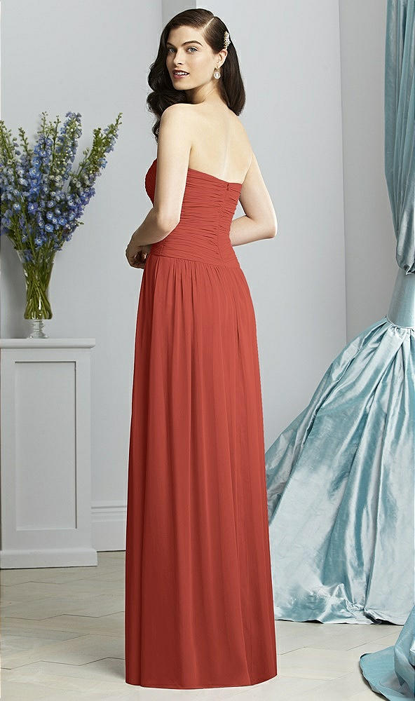 Back View - Amber Sunset Dessy Collection Style 2931