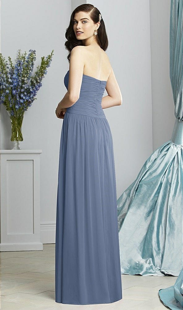 Back View - Larkspur Blue Dessy Collection Style 2931