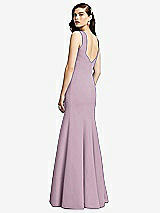 Front View Thumbnail - Suede Rose Dessy Bridesmaid Dress 2936