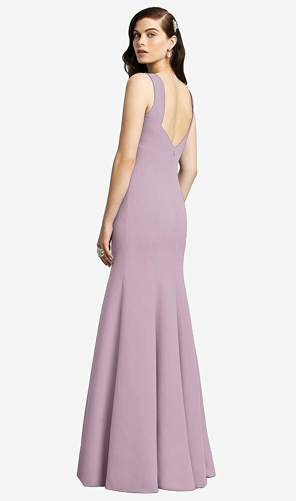 Front View - Suede Rose Dessy Bridesmaid Dress 2936