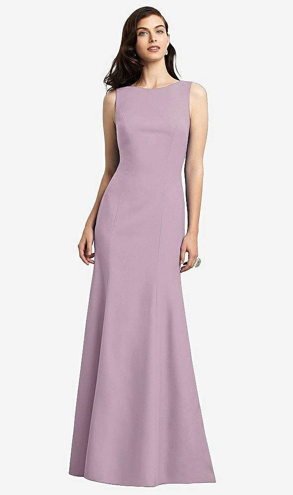 Back View - Suede Rose Dessy Bridesmaid Dress 2936