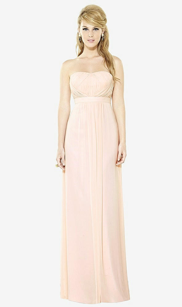 Front View - Blush After Six Bridesmaids Style 6710
