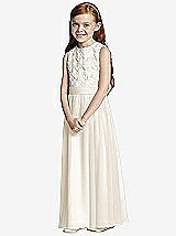 Front View Thumbnail - Ivory & Ivory Flower Girl Style FL4044