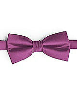 Side View Thumbnail - Radiant Orchid Classic Yarn-Dyed Bow Ties by After Six