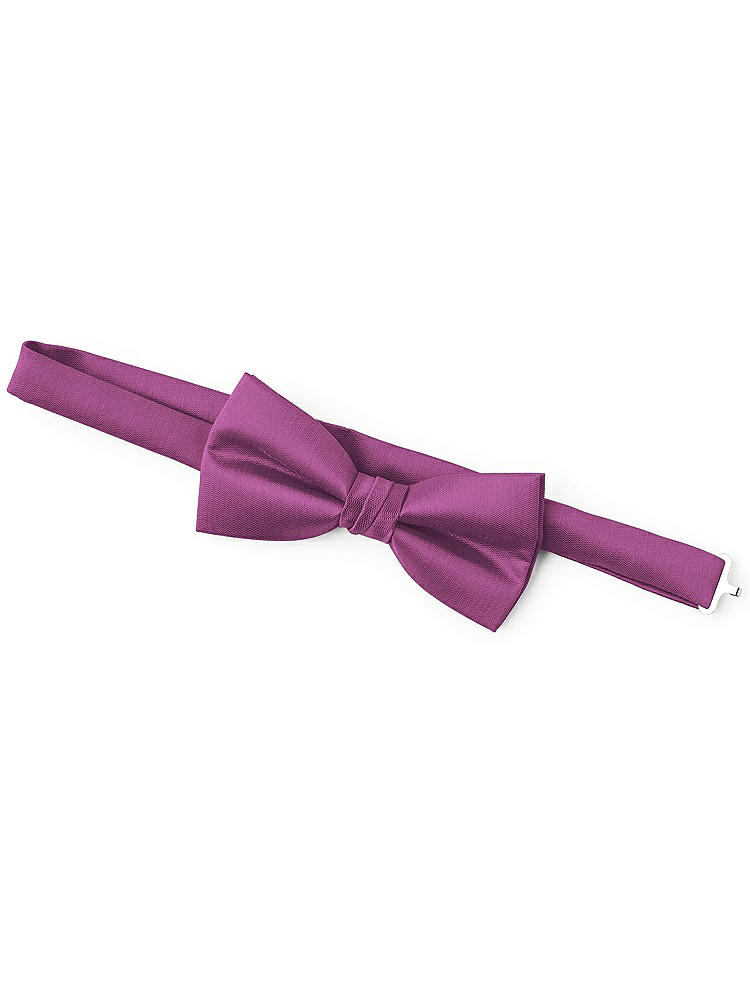 Back View - Radiant Orchid Classic Yarn-Dyed Bow Ties by After Six