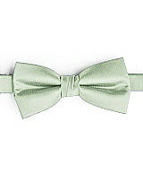 Side View Thumbnail - Celadon Classic Yarn-Dyed Bow Ties by After Six