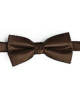Side View Thumbnail - Espresso Classic Yarn-Dyed Bow Ties by After Six