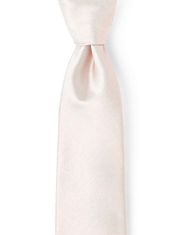 Front View - Blush Classic Yarn-Dyed Neckties by After Six